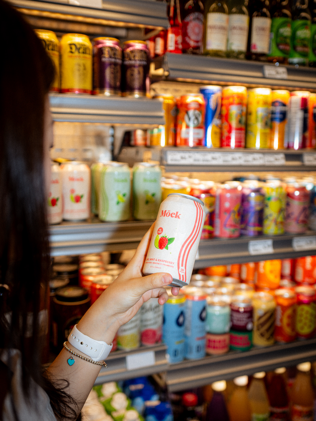Mōck on the shelf at Harvest Wagon