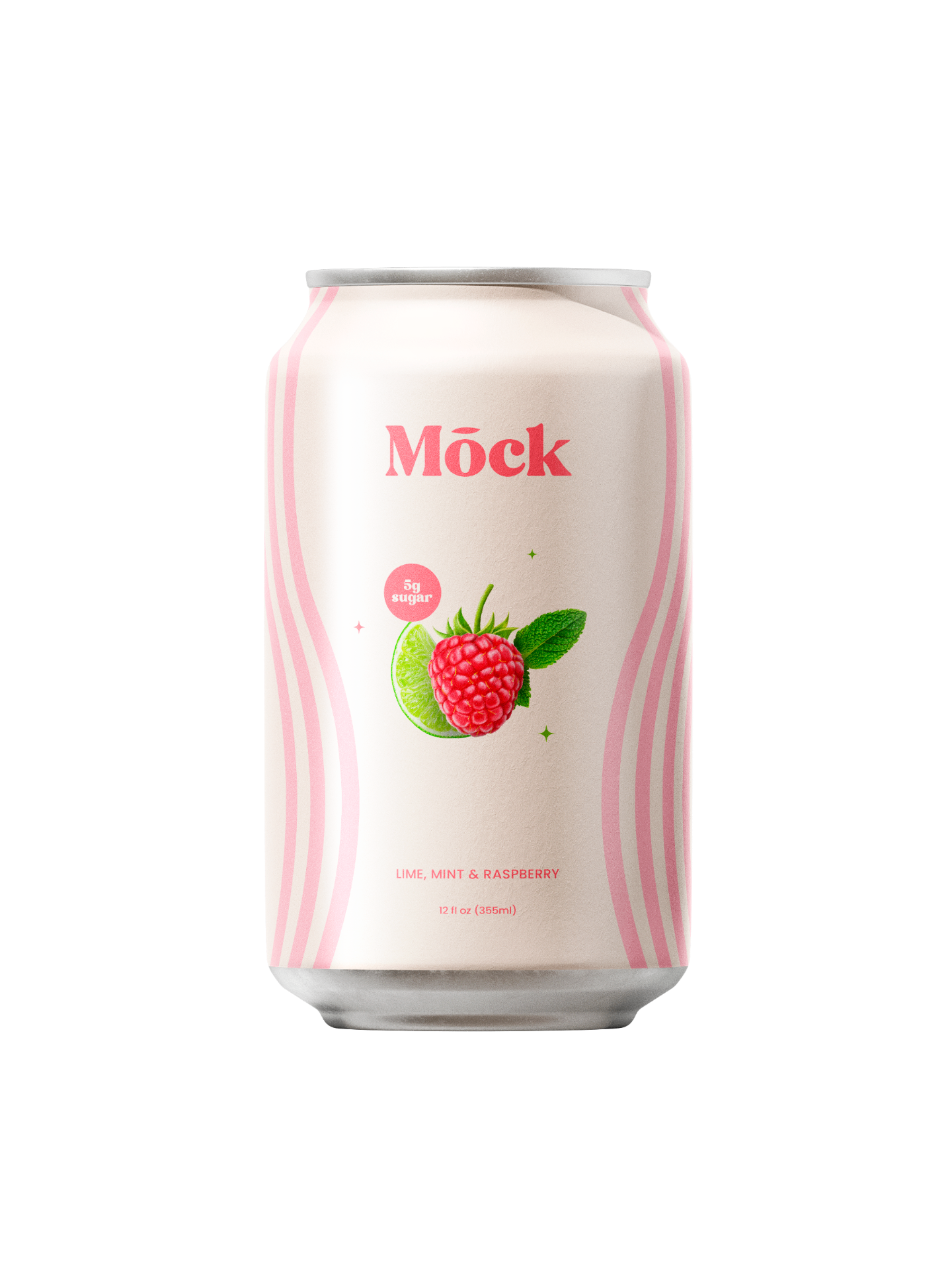 Mōck Lime, Mint & Raspberry can